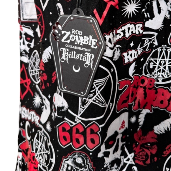 ROB ZOMBIE: DEMONOID
MIDI DRESS(BLACK) M - Picture 8 of 8